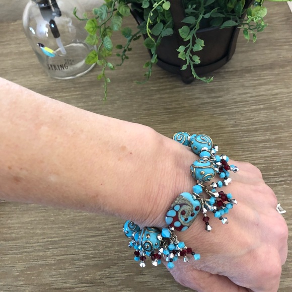 Artisan Beaded Bracelet - Picture 4 of 6